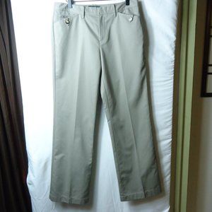 Eddie Bauer Wrinkle Resistant Khaki Trouser Pants